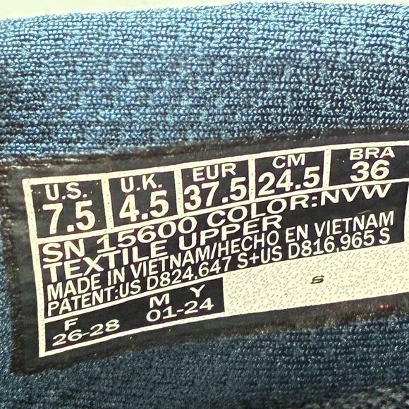 Skechers GOwalk Joy Navy Blue Slip On Walking Shoes 15600 Women's Size 7.5 - Picture 9 of 10